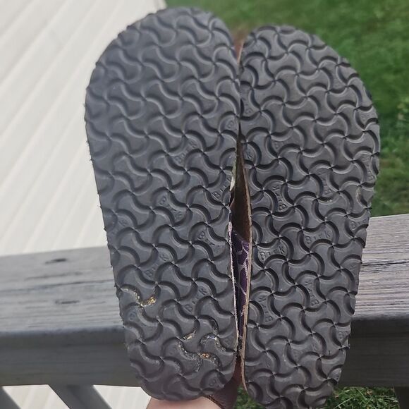 Birkenstock Papillio Gizeh Sandals Women’s 41 (L10/M8) Purple Giraffe - Picture 9 of 9